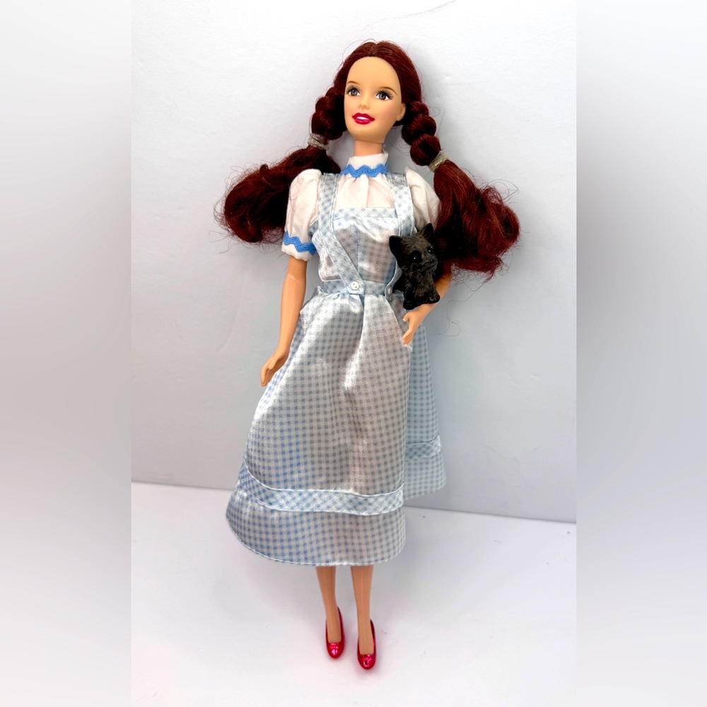 Barbie Collector Dorothy Doll Wizard of OZ includes Red Slippers Toto 1998